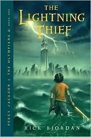 Percy Jackson Lightning Thief, Rick Riordan