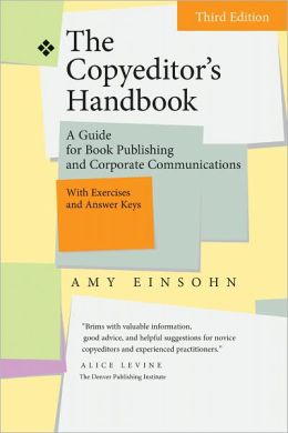 The Copyeditor's Handbook, Amy Einsohn